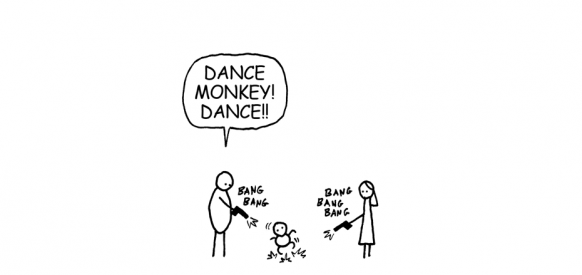 Dance monkey! Dance!!