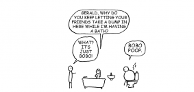 It's just Bobo!