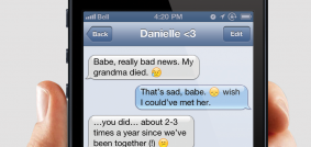 Danielle's grandma died