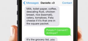 The grocery list