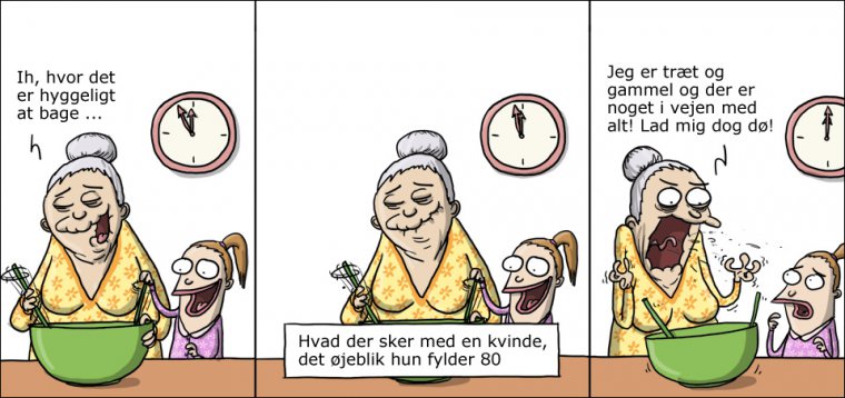 Når en kvinde fylder 80