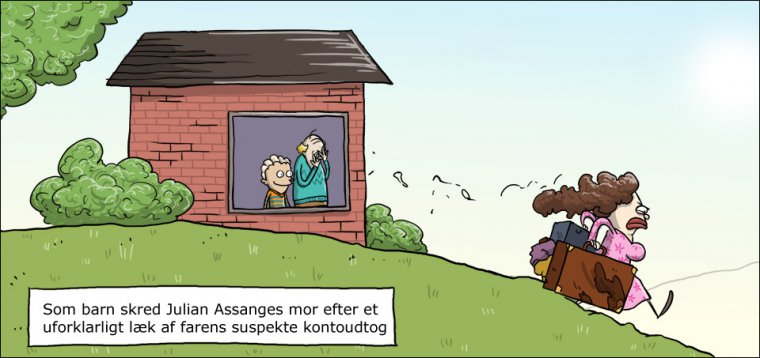 Julian Assange som barn