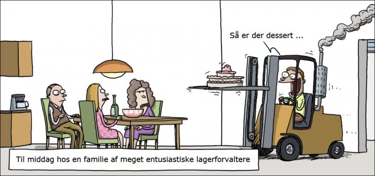 Entusiastiske lagerforvaltere