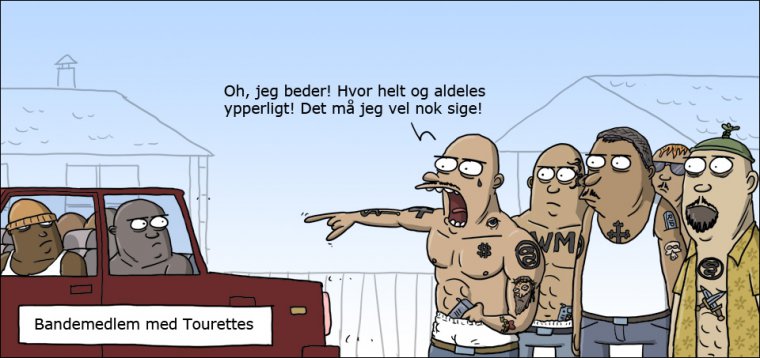 Bandemedlem med Tourettes