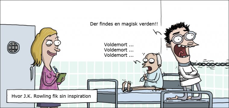 Hvor J. K. Rowling fik sin inspiration