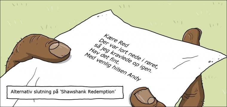 Alternativ slutning på 'Shawshank Redemption'