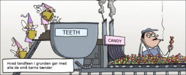 Hvad tandfeen bruger alle de tænder til