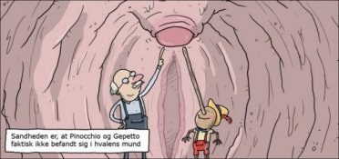 Pinocchio og Gepetto har fundet klitoris!