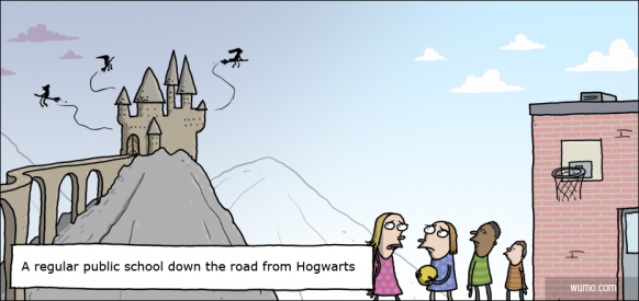 Close to Hogwarts