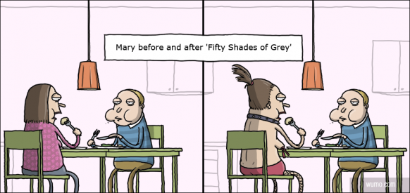 Before and after 'Fifty Shades of Grey'