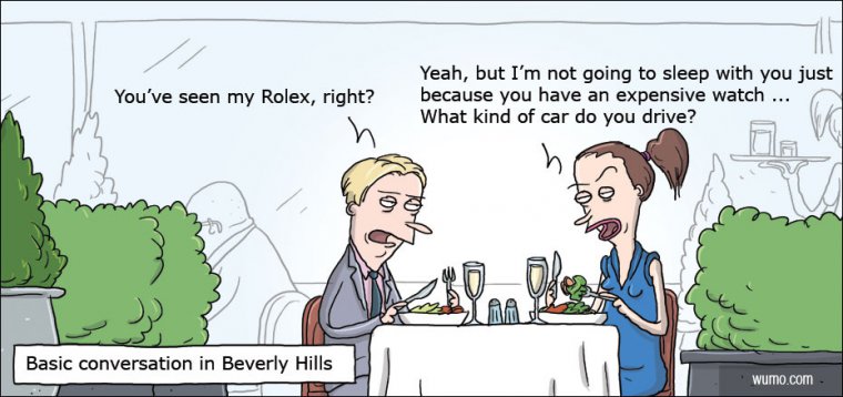 Just another day in Beverly Hills ...