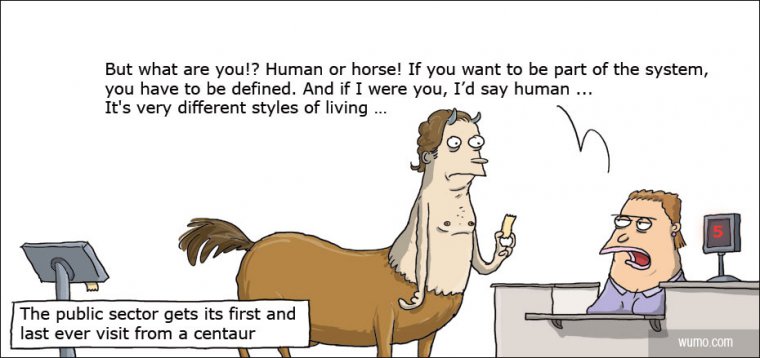 Centaur getting a social security number