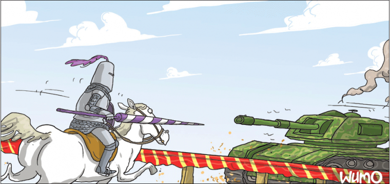 Lance vs. tank