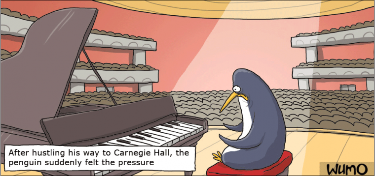Penguin at Carnegie Hall