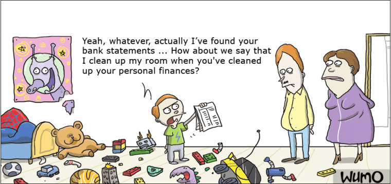 I clean my room when you clean up your act!