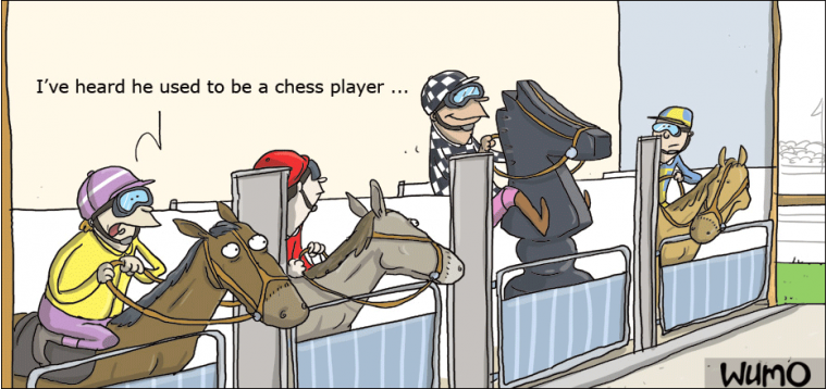 Former chess player gets a new job