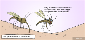 Meet Mark Suckerberg, the first IT mosquito