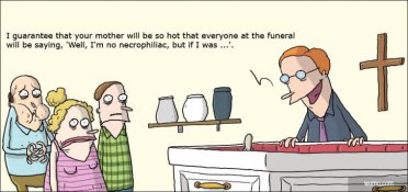 Mom's funeral
