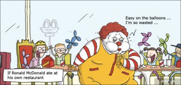 One more Bic Mac for Ronald McDonald