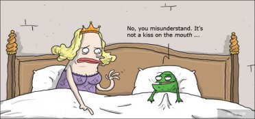 Kiss the frog