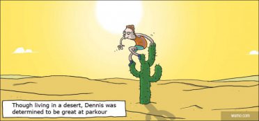 Desert parkour