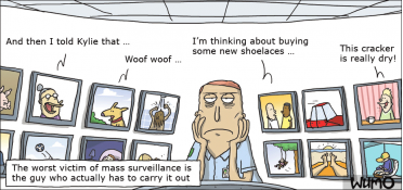 The worst victim of mass surveillance