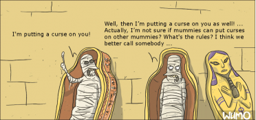 The mummy's curse