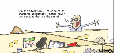 The adventurous life of a accountant