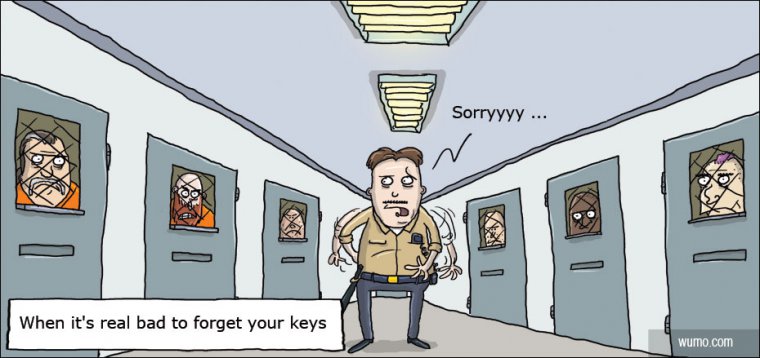 Forgotten keys