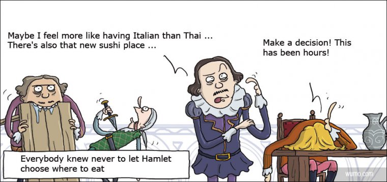 Dining with Hamlet
