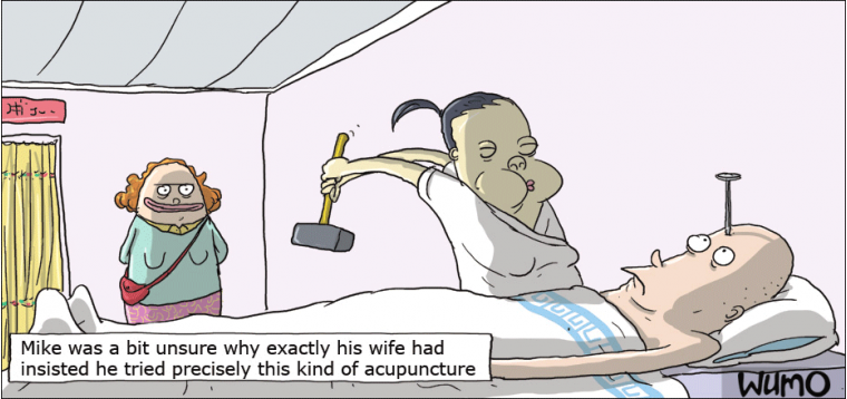 Acupuncture for the vindictive