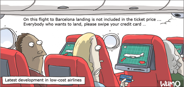 Well played, low-cost airlines ... Well played ...